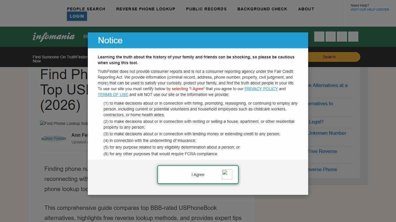 USPhoneBook Alternatives 2026: Phone Lookup Services & More
